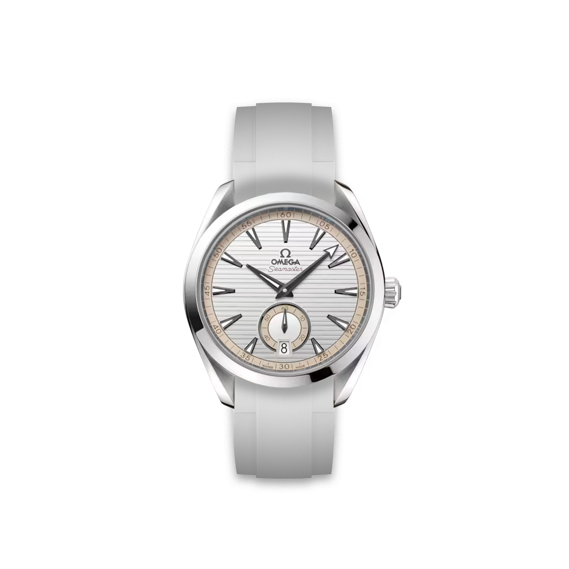 Rubber Strap Omega® Seamaster Aqua Terra 150M 41MM Small Seconds
