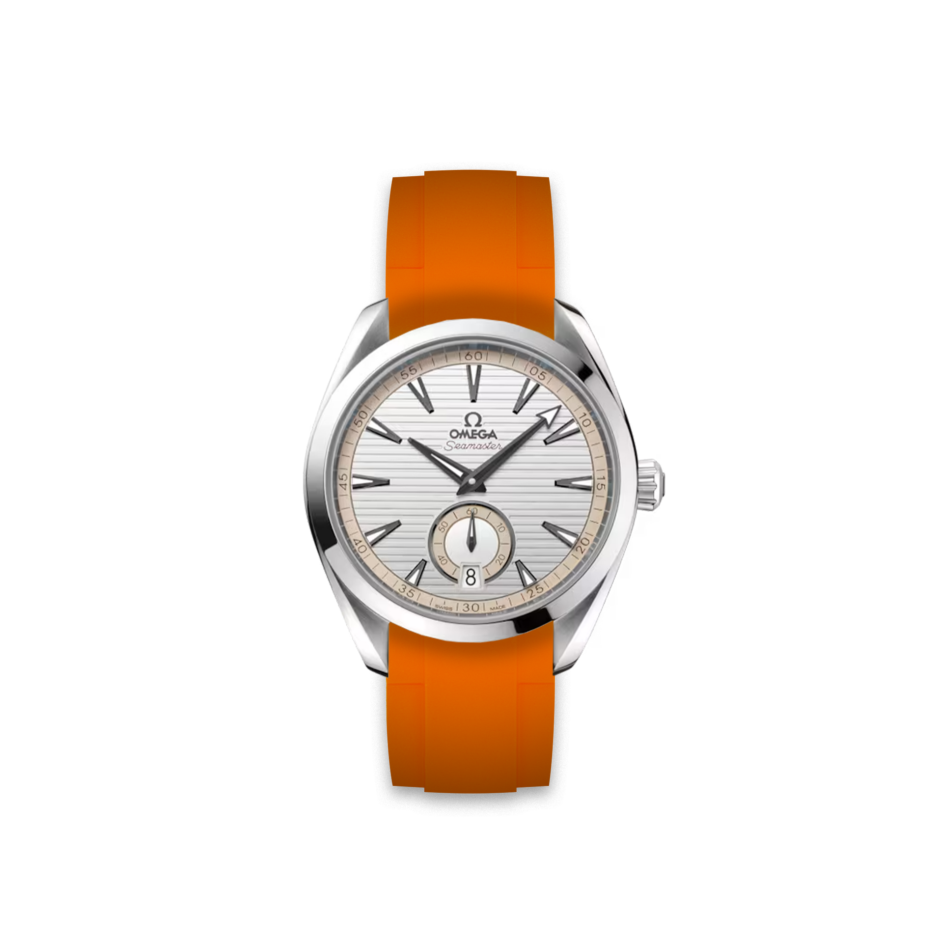 Rubber Strap Omega® Seamaster Aqua Terra 150M 41MM Small Seconds
