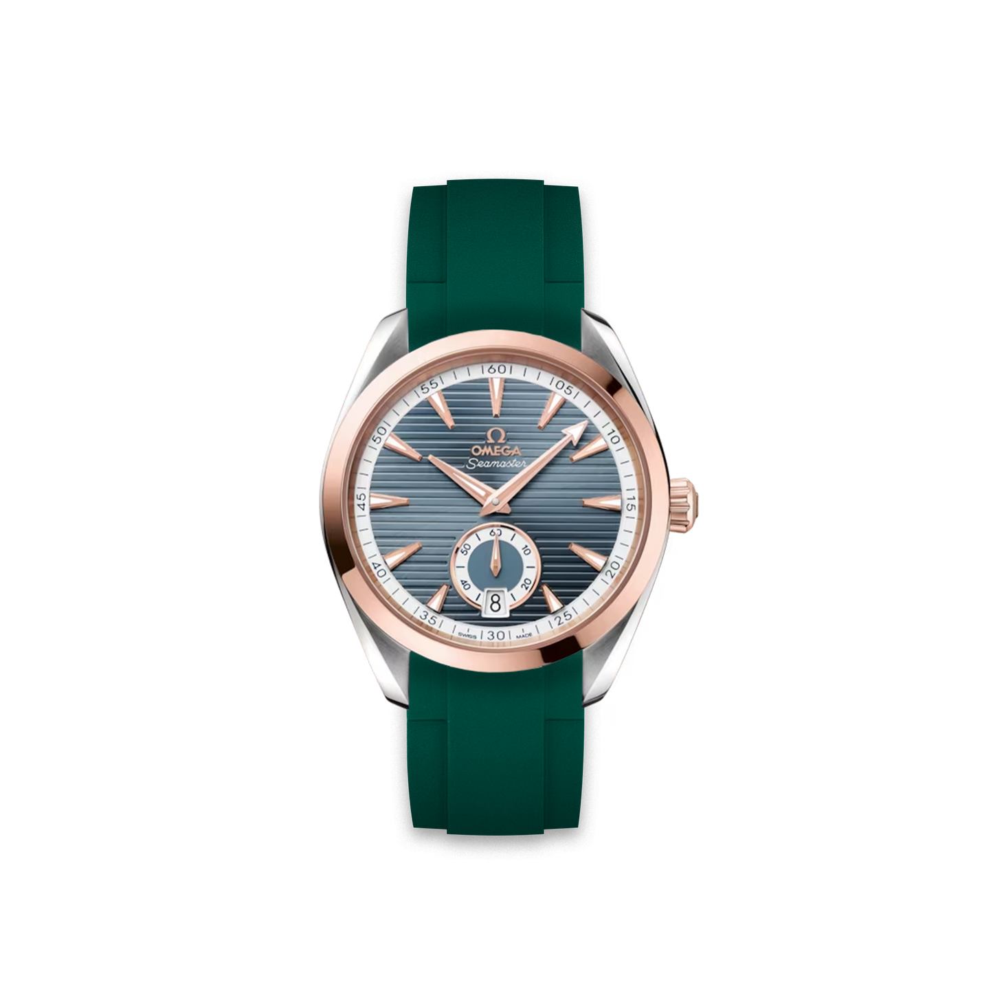 Rubber Strap for OMEGA® Seamaster AQUA TERRA 150M 41MM Small Seconds Steel & SEDNA™