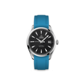Rubber Strap for OMEGA® Seamaster Aqua Terra 150m Co-Axial 41,5mm Black and Gray