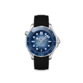 Rubber Strap for OMEGA® Seamaster Diver 300M Co-Axial 42mm Summer Blue