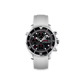 Rubber Strap for OMEGA® Seamaster Diver 300M Chronograph 41,5mm Rubber Straps ZEALANDE White Brushed Classic