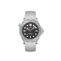 Rubber Strap for OMEGA® Seamaster Diver 300M Co-Axial 42mm Black Ceramic 