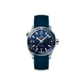 Rubber Strap for OMEGA® Seamaster Planet Ocean 600M Co-Axial 43,5mm Blue