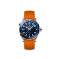 bracelet en caoutchouc pour OMEGA® Seamaster Planet Ocean 600M Co-Axial 43,5mm Blue