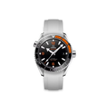 bracelet en caoutchouc pour OMEGA® Seamaster Planet Ocean 600M Co-Axial 43,5mm Black & Orange