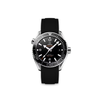 Rubber Strap for OMEGA® Seamaster Planet Ocean 600M Co-Axial 43,5mm Black