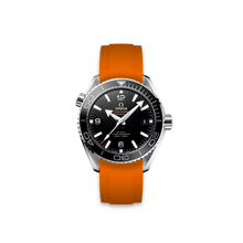  Rubber Strap for OMEGA® Seamaster Planet Ocean 600M Co-Axial 43,5mm Black
