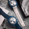 Rubber Strap for OMEGA® X Swatch Bioceramic MoonSwatch 