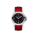 Straight Rubber Strap For Panerai® Luminor Base Logo