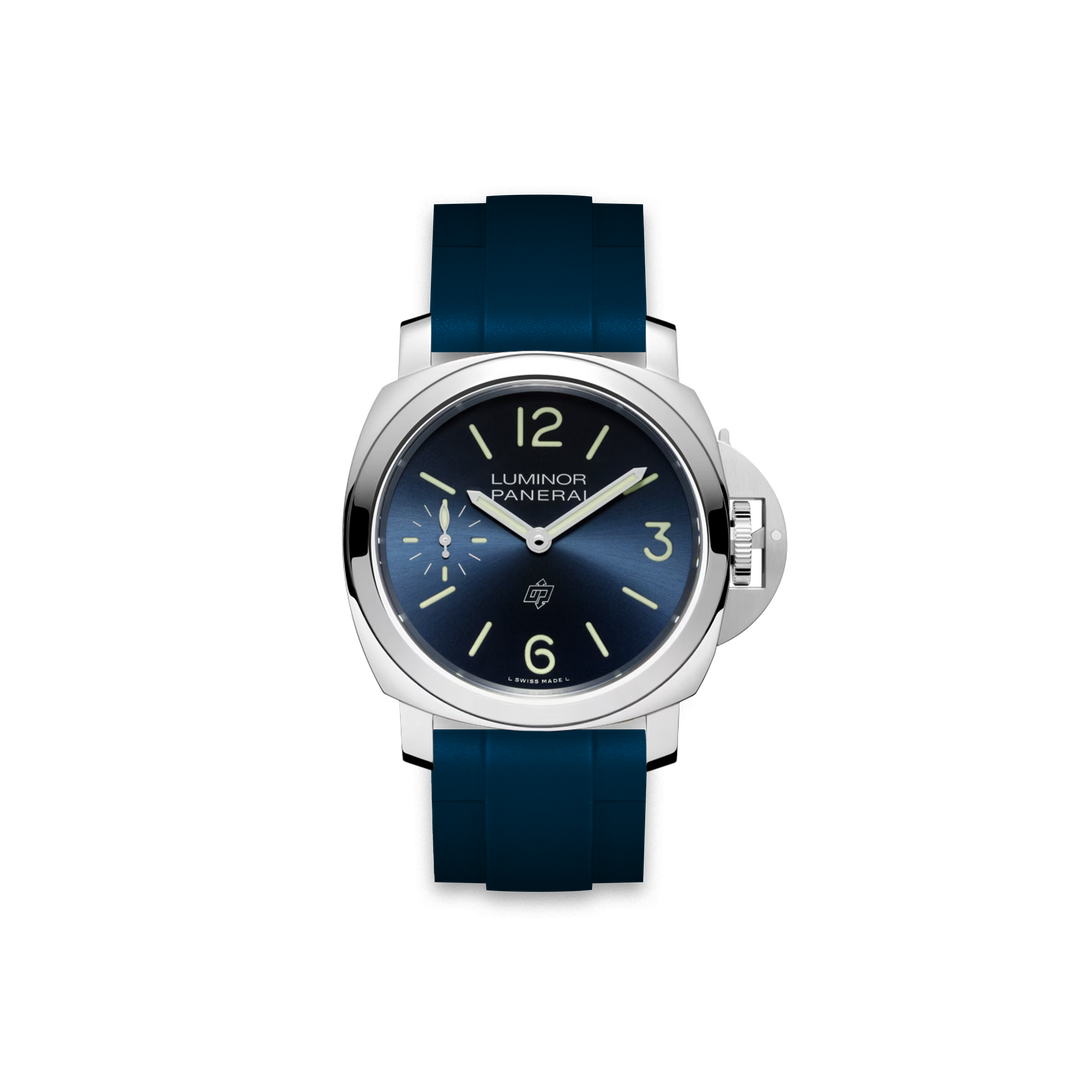 24mm Straight Rubber Strap For Panerai® Luminor Blu Mare – ZEALANDE 24mm Straight Rubber Strap For Panerai® Luminor Blu Mare – ZEALANDE