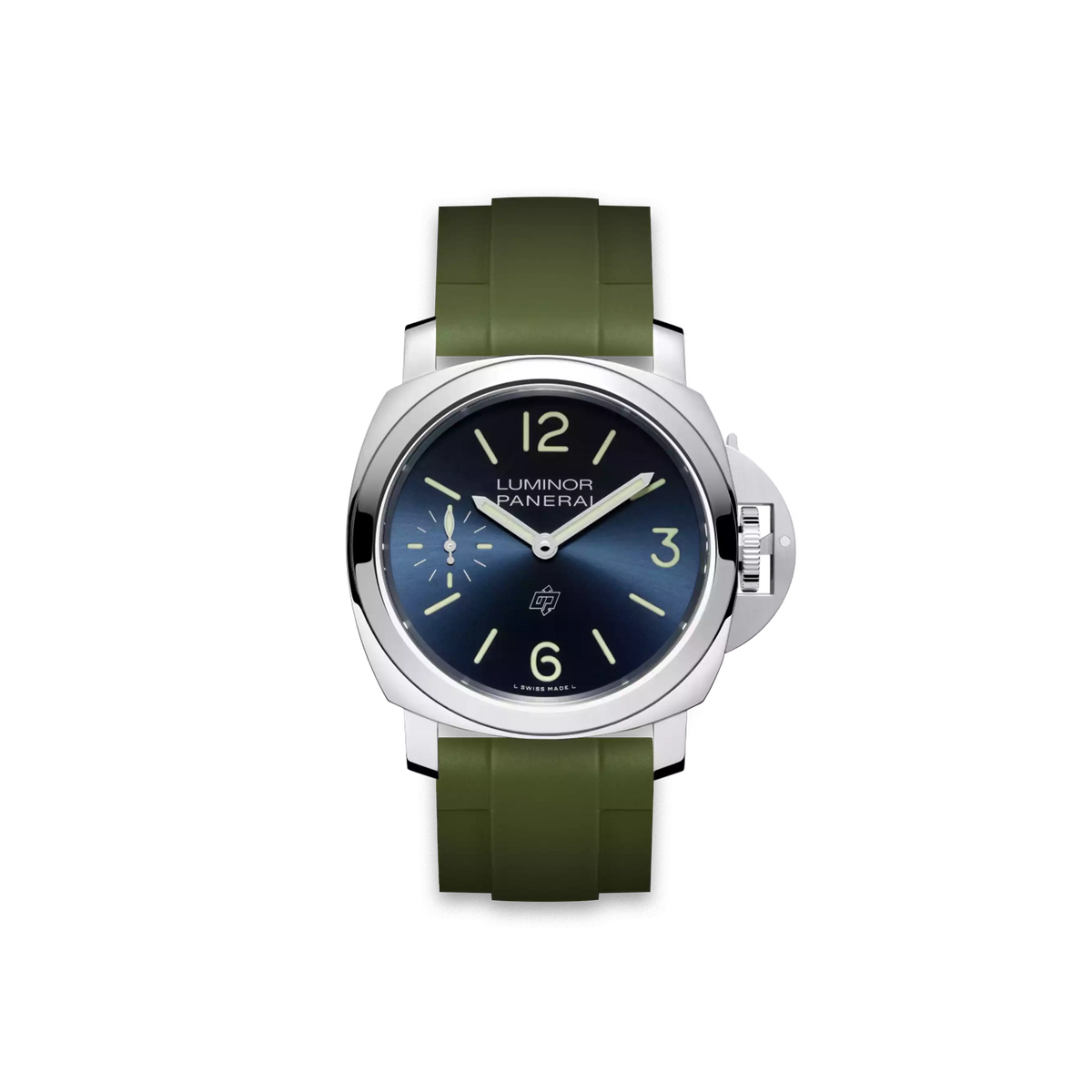 24mm Straight Rubber Strap For Panerai® Luminor Blu Mare – ZEALANDE