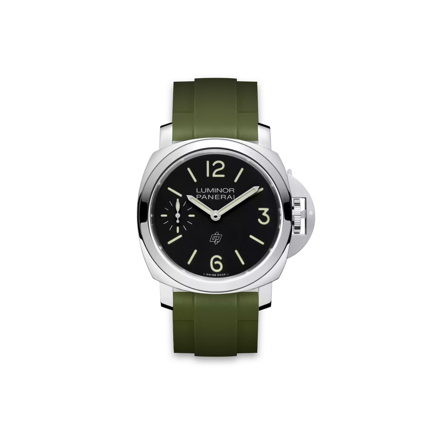 24mm Straight Rubber Strap For Panerai® Luminor Logo – ZEALANDE 24mm Straight Rubber Strap For Panerai® Luminor Logo – ZEALANDE