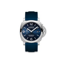  Bracelet droit en caoutchouc pour Panerai® Luminor Marina Cadran bleu