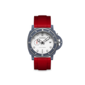 Straight Rubber Strap For Panerai® Submersible QuanrantaQuattro Luna Rossa