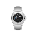 Straight Rubber Strap For Panerai® Submersible QuanrantaQuattro Black Dial