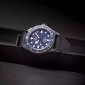 22mm wide Single Pass Rubber Strap for Tudor® Pelagos FXD Blue Dial