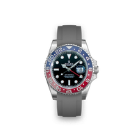 Kautschukband für ROLEX® GMT 126710BLRO „Pepsi“ (6-stellig) für Faltschließe