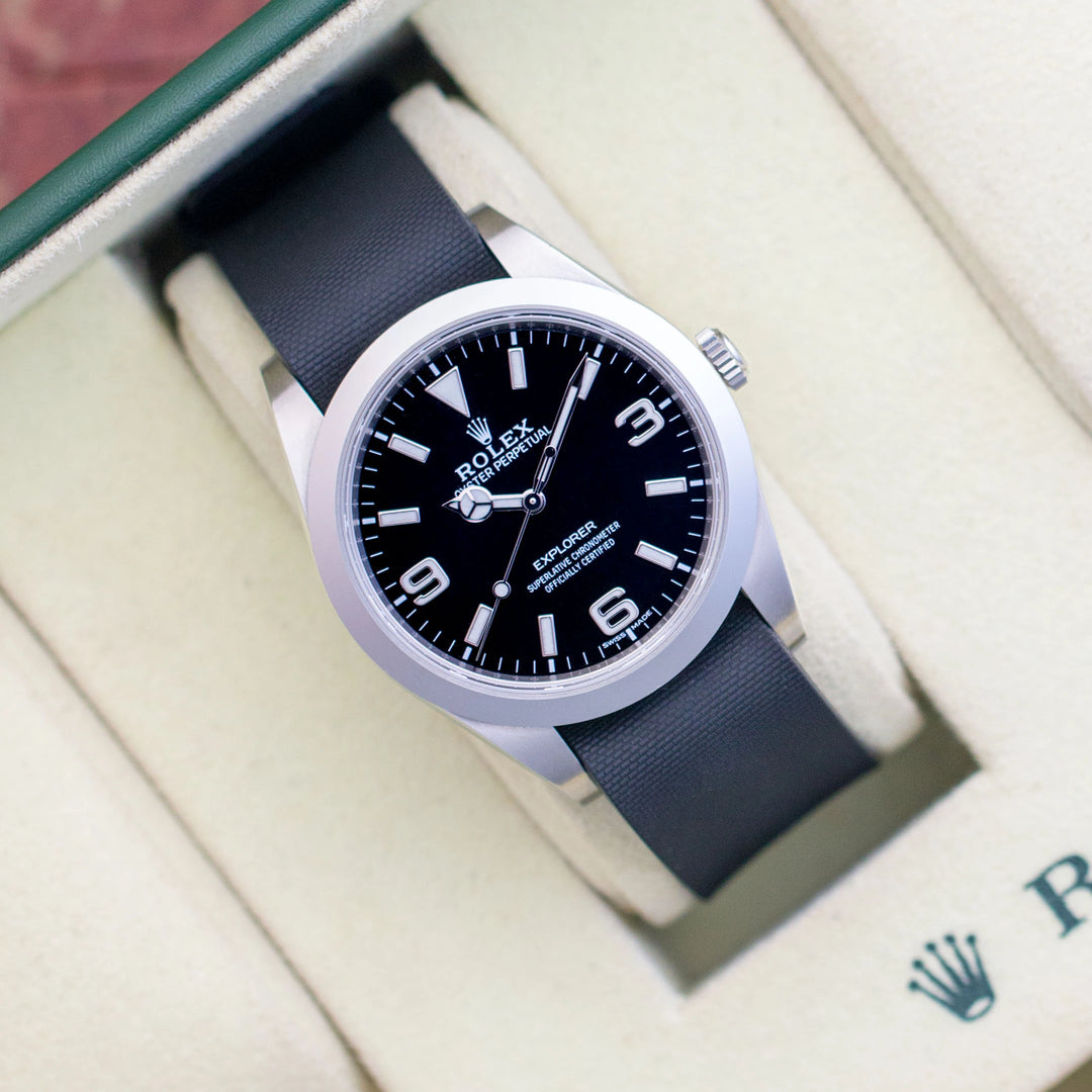 20MM NATO SINGLE PASS RUBBER STRAP FOR ROLEX® - ZEALANDE®