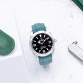 Rubber Strap for ROLEX® Explorer 1 39mm (6 Digits) Rubber Straps with tang buckle ZEALANDE 