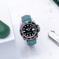 Rubber Strap for ROLEX® GMT (6 Digits) For Deployant Buckle