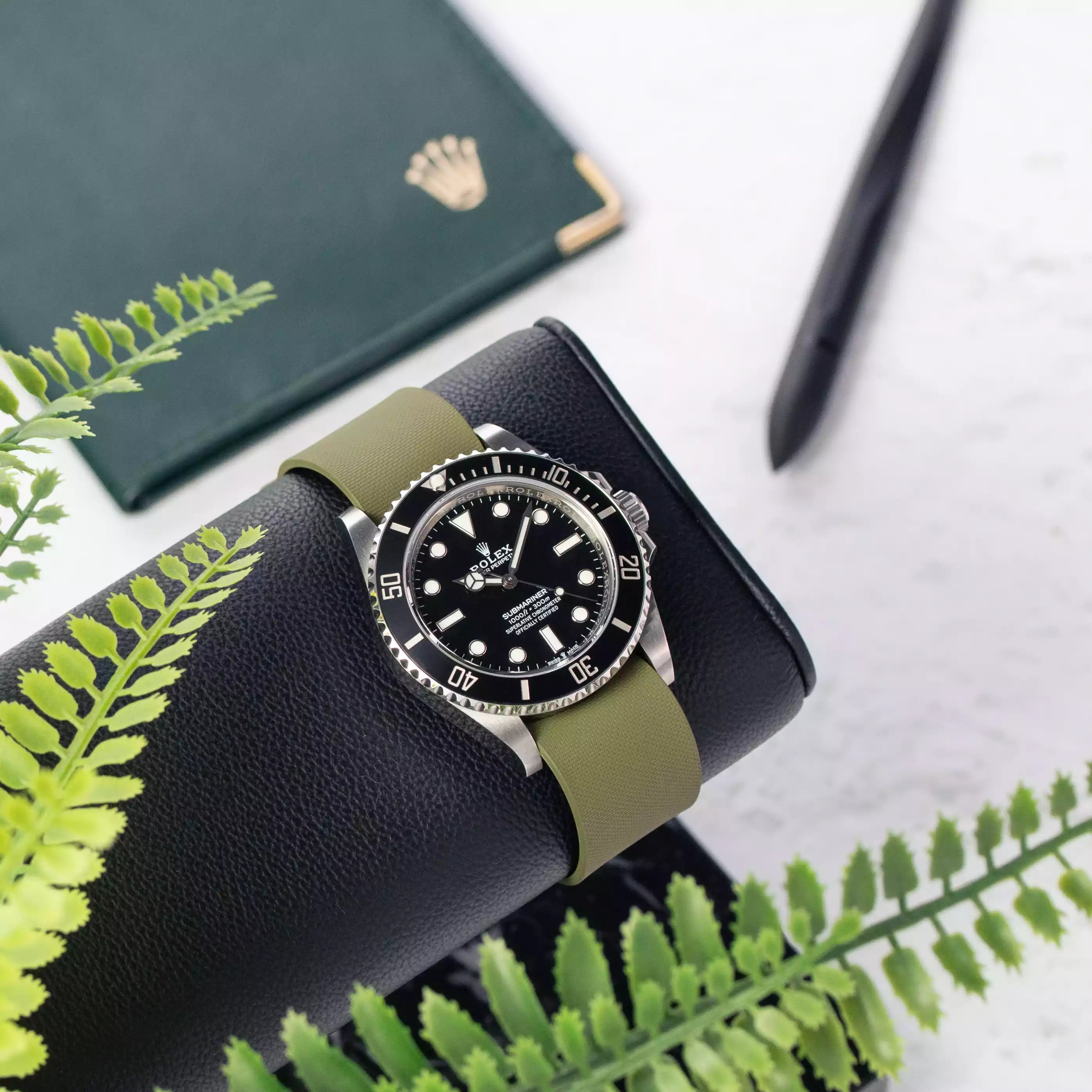 21MM NATO SINGLE PASS RUBBER STRAP FOR ROLEX® - ZEALANDE®
