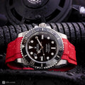 Rubber Strap for ROLEX® Submariner Without Date (6 Digits until August 2020) For Deployant Buckle Rubber Straps with Deployant Buckle ZEALANDE 