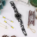 20mm Straight Rubber Strap For Rolex® Rubber Straps ZEALANDE Winter Camo'Z Brushed Classic