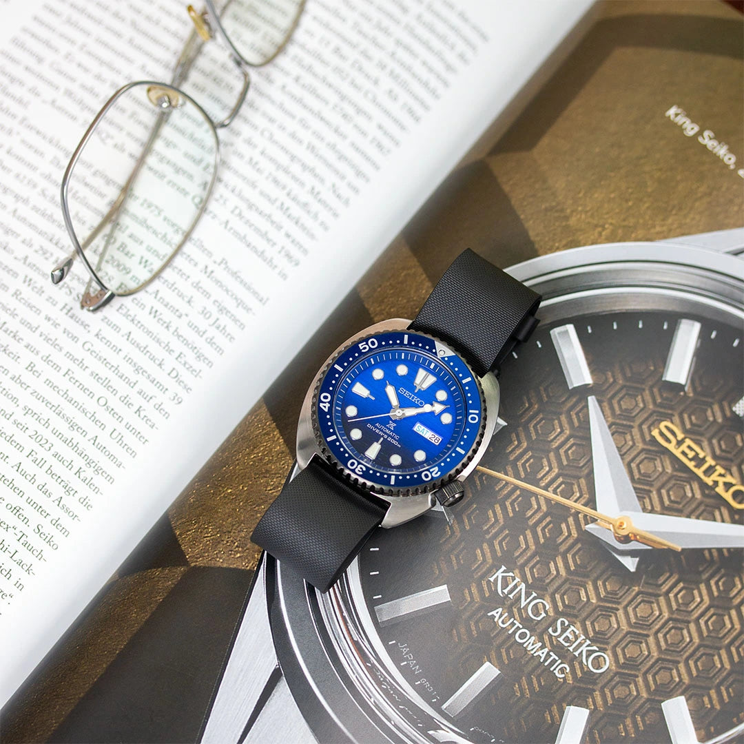 22mm NATO Single Pass Rubber Strap For Seiko® - ZEALANDE®