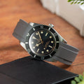 Rubber Strap for Tudor® BLACK BAY Fifty-Four Rubber Straps ZEALANDE Grey Brushed 