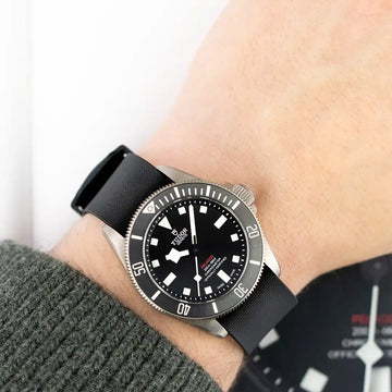 Leather Strap Tudor Nato Tudor Cinturino Nato 22 Mm Premium Twill