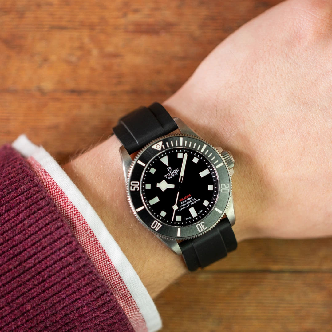 21mm Straight Rubber Watch Strap for Tudor® | ZEALANDE®