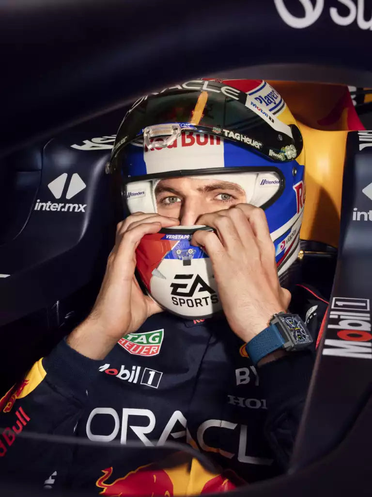 Formula 1 pilot Tag Heuer sponsored