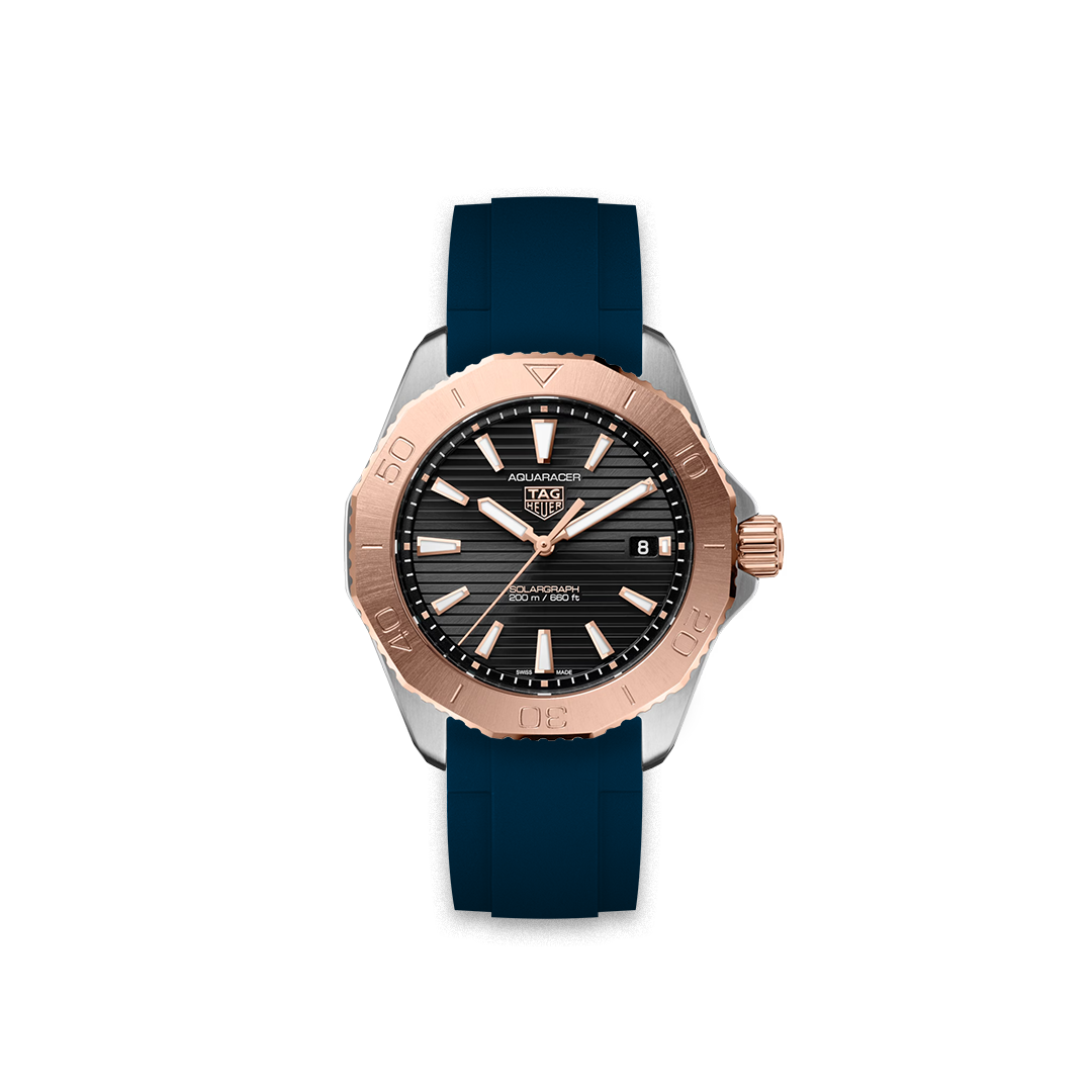 RUBBER STRAPS FOR TAG HEUER AQUARACER PROFESSIONAL 200 - ZEALANDE