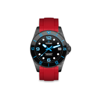 20mm Straight Rubber Strap For Titoni® Seascoper 600 CarbonTech (83600)