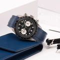 bracelet en caoutchouc pour Tudor BLACK BAY Chronograph Black Dial bracelets en caoutchouc ZEALANDE 