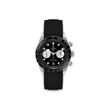 Rubber Strap for Tudor® Black Bay Chronograph Black Dial - ZEALANDE Rubber Strap for Tudor® Black Bay Chronograph Black Dial - ZEALANDE