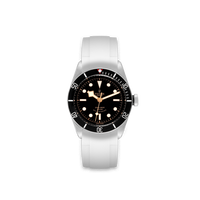 Correa de caucho para Tudor® BLACK BAY 41 Bisel negro