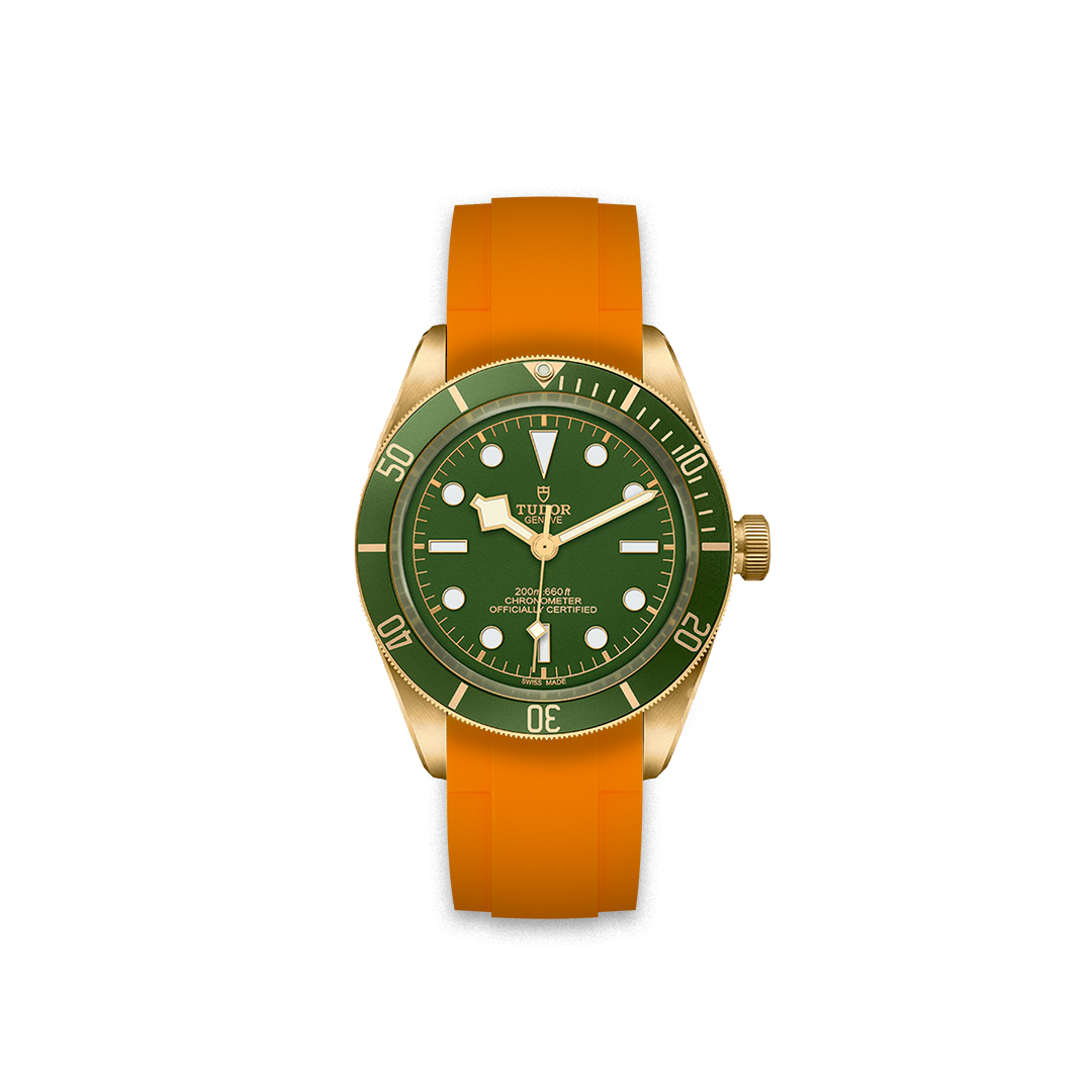 Rubber Strap for Tudor® Black Bay 58 Gold - ZEALANDE®