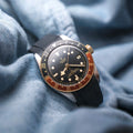 bracelet en caoutchouc pour Tudor BLACK BAY 41 GMT