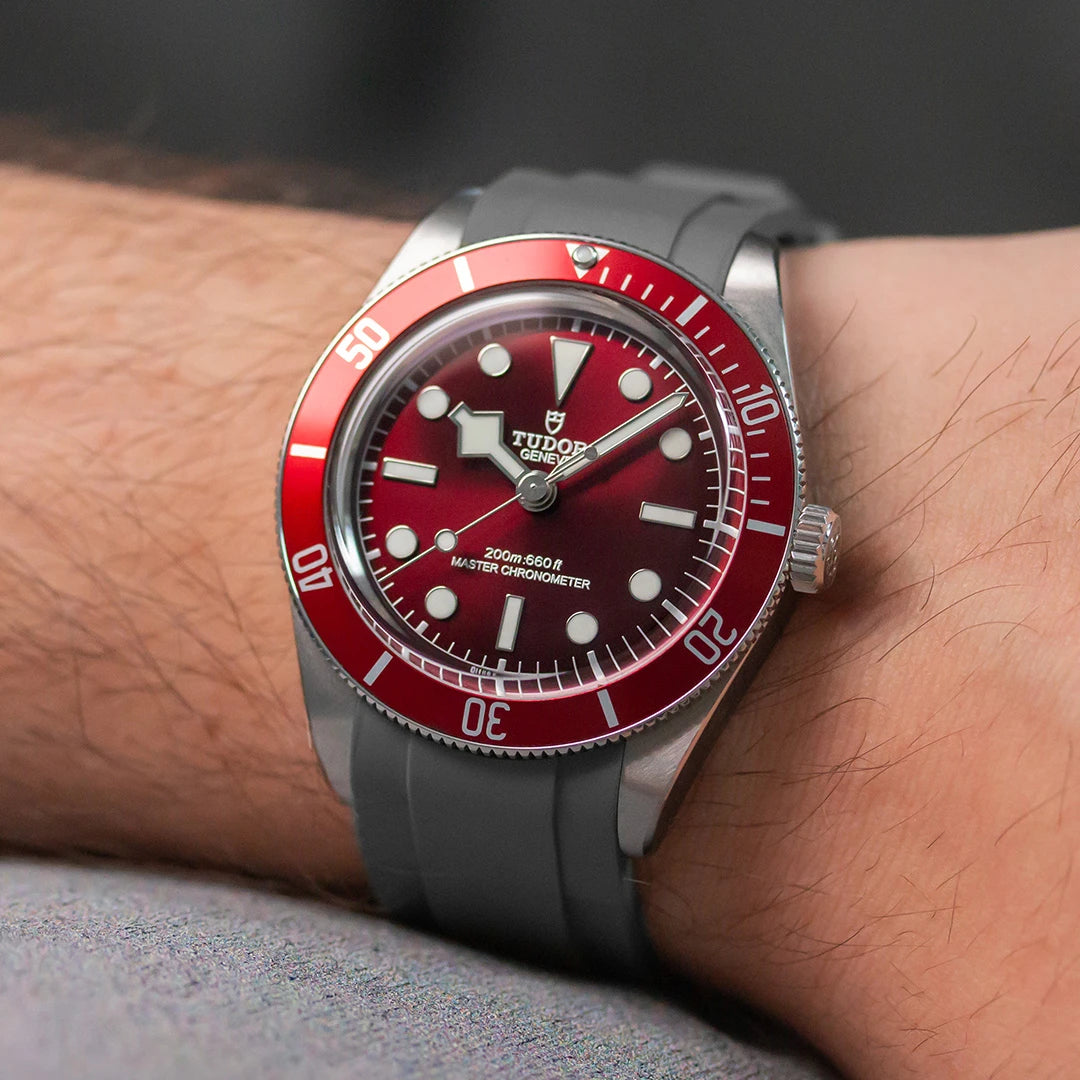 Rubber Strap for Tudor® Black Bay 58 Red - ZEALANDE®