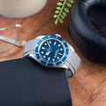 Kautschukarmband für Tudor® BLACK BAY FIFTY-EIGHT Blau