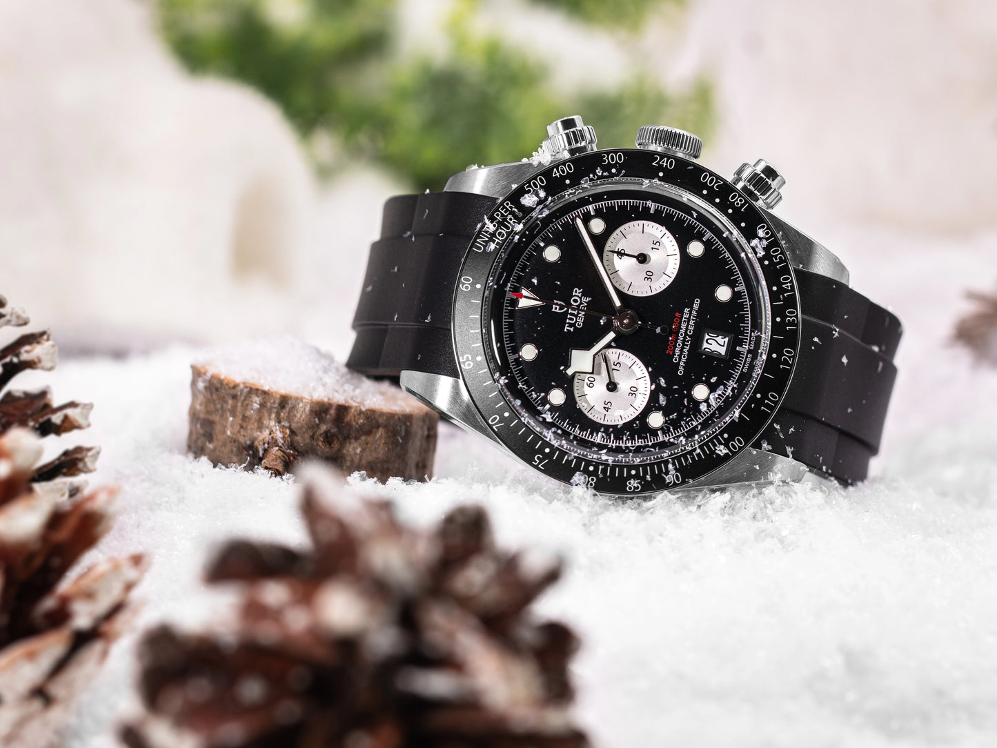 Rubber Strap Tudor Black Bay Dark Bracelet TUDOR Black Bay, 41MM