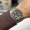 22mm wide Single Pass Rubber Strap for Tudor Pelagos FXD GMT