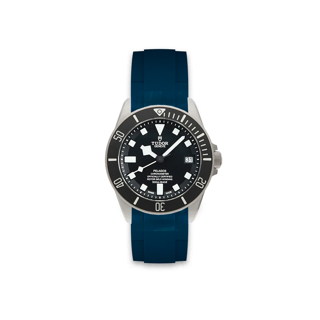 Rubber Strap for Tudor® PELAGOS Black M25600TN-0001 - ZEALANDE®
