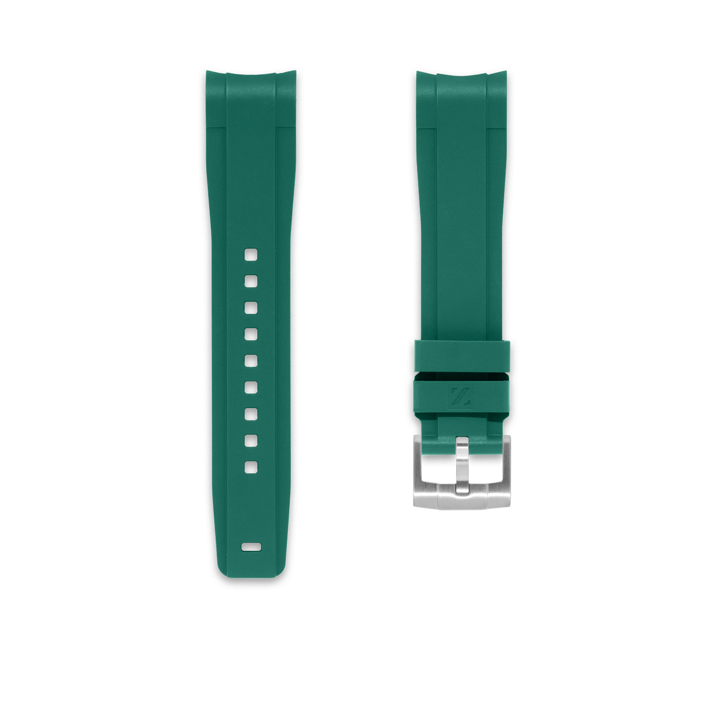 Rubber Strap for OMEGA® Seamaster AQUA TERRA 150M CO‑AXIAL 41MM Green Rubber Straps ZEALANDE 