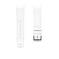 bracelet en caoutchouc pour TAG HEUER® Aquaracer Calibre 5 White en 41mm (Ref : WBD211XXX & WBD111XXX) bracelets en caoutchouc ZEALANDE 