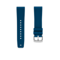 Straight Rubber Strap For Panerai® Submersible 42mm Rubber Straps ZEALANDE Blue Brushed Classic