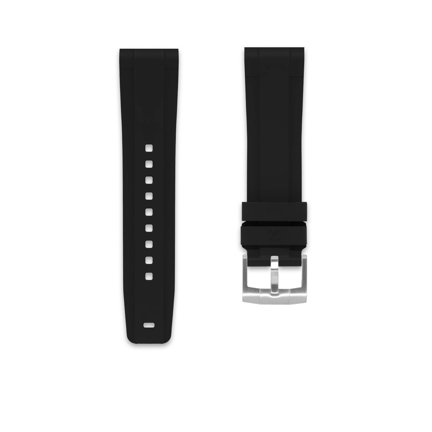 22mm Straight Rubber Strap for Tag Heuer®