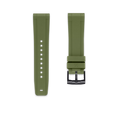 Gerade Kautschukarmband Für Panerai® Luminor Quaranta Weißes Zifferblatt